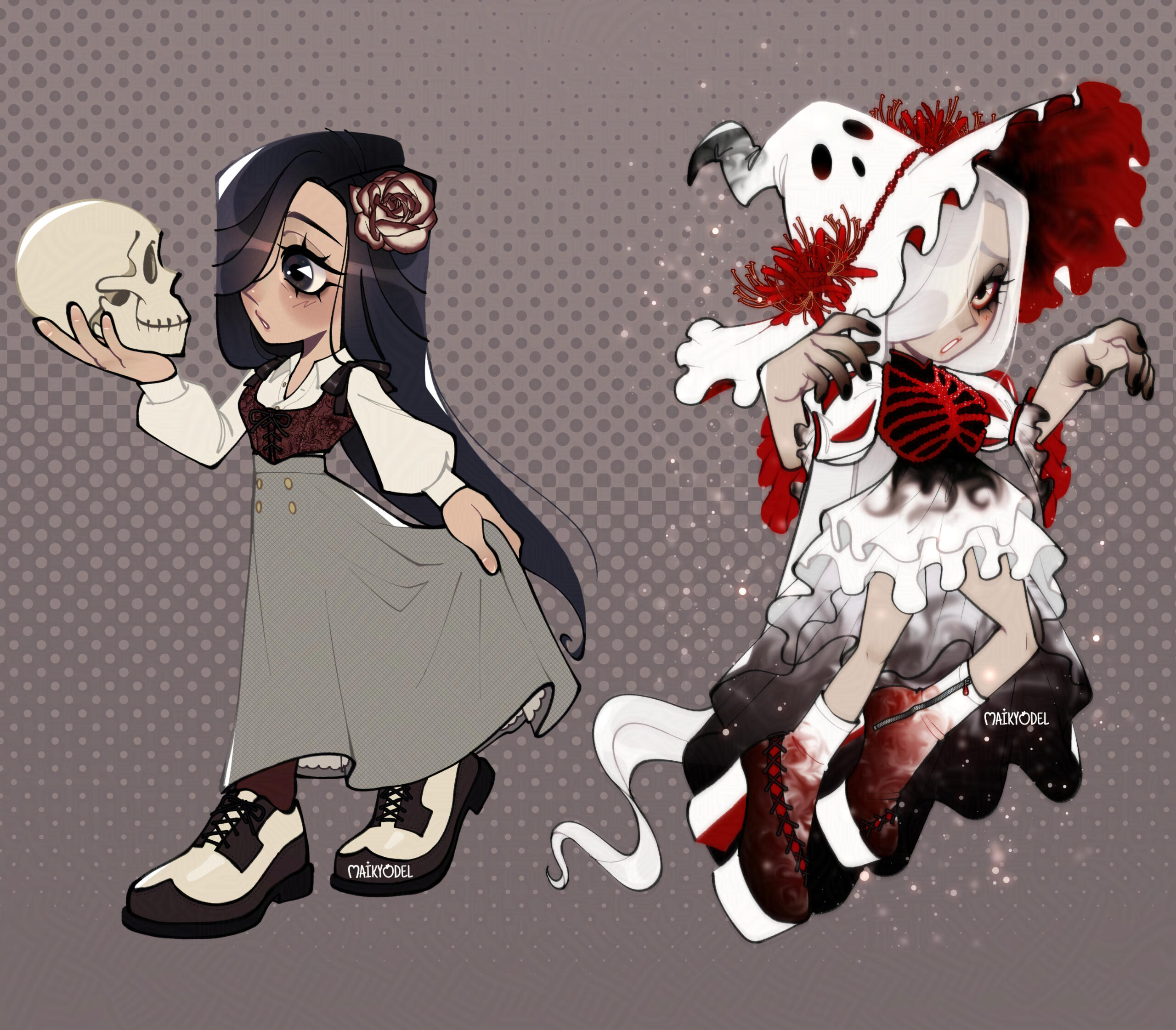 Commission piece for gummytea28 - 2023