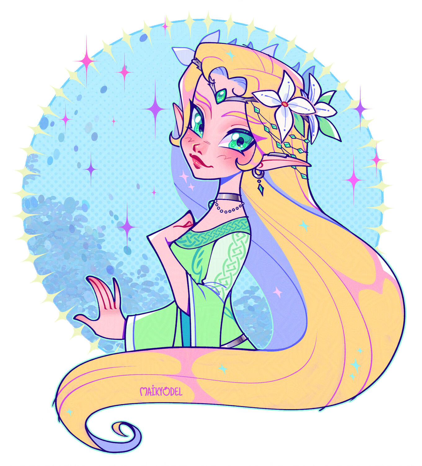 Commission piece for Camcaaat - 2024