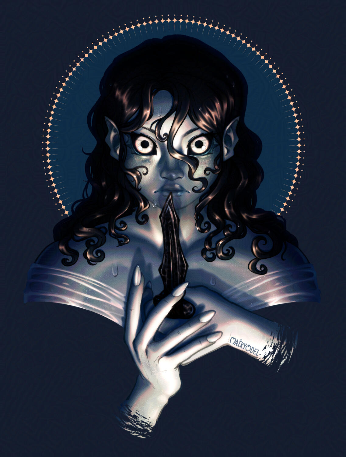 Commission piece for Andiisdandi - 2023