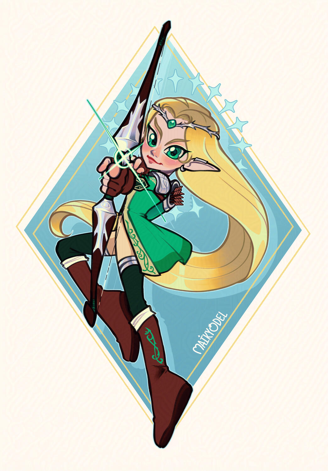 Commission piece for Camcaaat - 2024